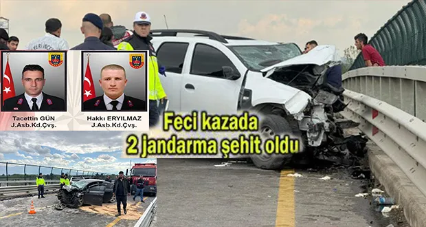 Feci Kaza: Göreve Giden 2 Jandarma Şehit Oldu