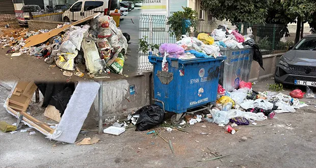 Seyhan’da Çöp Birikintileri Oluştu