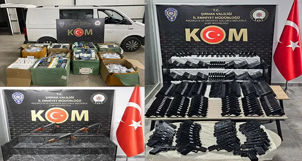 Şırnak’ta Asayiş, Kaçakçılık Ve Narkotik Operasyonu: 5 Tutuklama