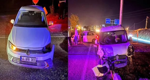 Malatya’da İki Ayrı Trafik Kazası: 3 Yaralı