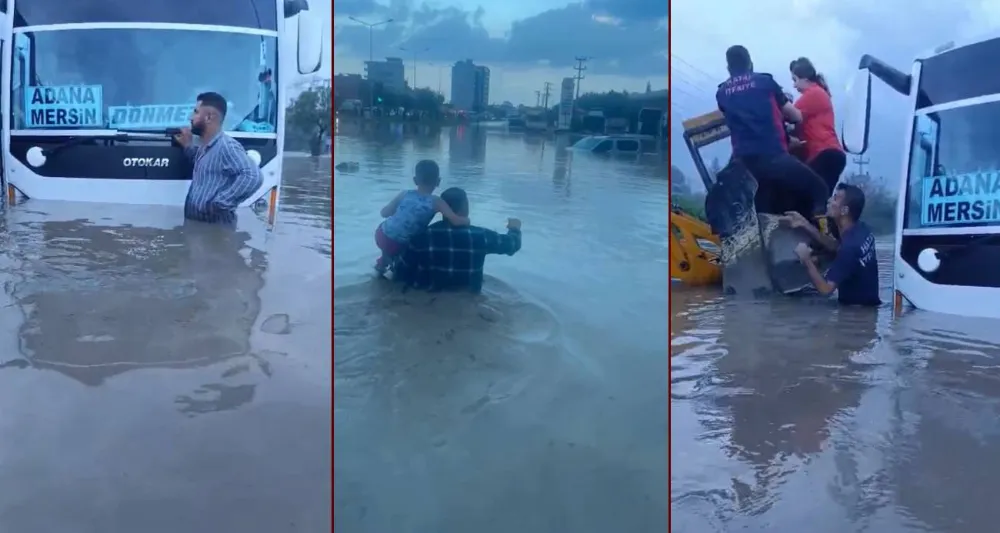 Hatay Yağışa Teslim Oldu!