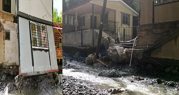 Şiddetli Yağış Hayatı Felç Etti