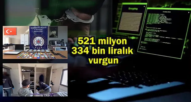 521 Milyon 334 Bin Liralık Vurgun