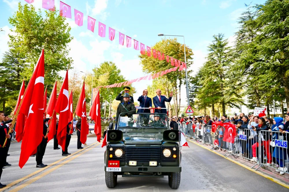 Cumhuriyetin 102.Yılı Malatya’da Törenle Kutlandı