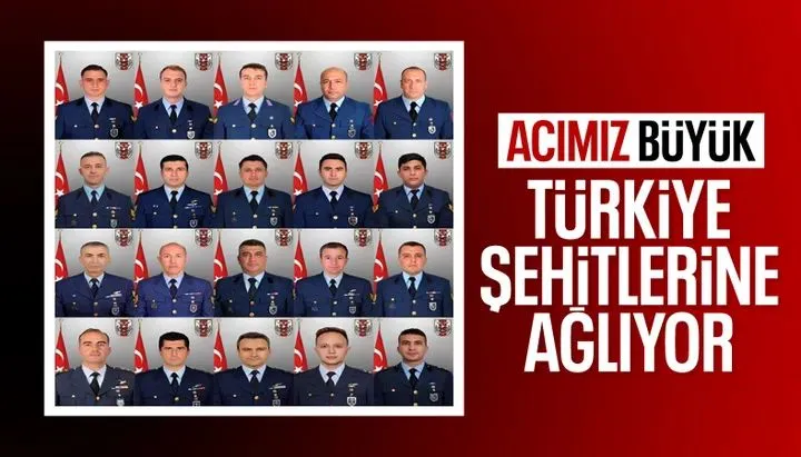 Başkan Yalçın’dan Şehitler İçin Taziye Mesajı