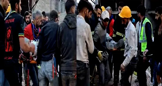 TOKİ İnşaatında Beton Bloklar Çöktü 1 Ölü, 1 Ağır Yaralı 