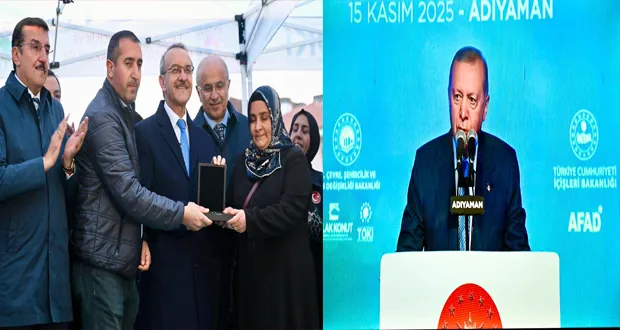 Malatya’da 423 Konut Ve 26 Dükkanın Anahtar Teslimi ve Kura Çekimi Yapıldı