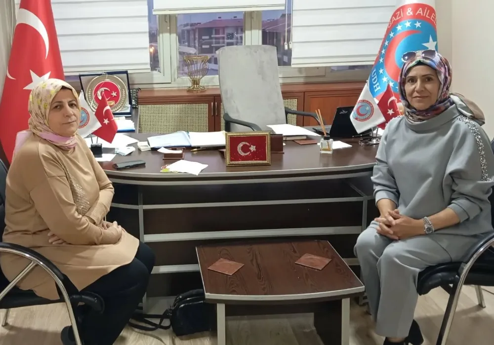 UDH Erzincan İl Başkanlığı, Şehit Akın Taş’ın Ablası Dilek Kocatürk’ü Ağırladı