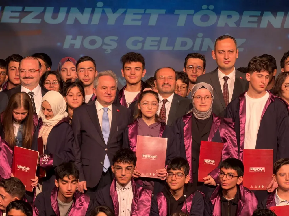 Deneyap Geleceğin Teknoloji Yıldızları Mezun Oldu