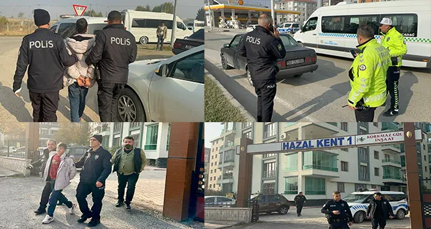 Sivas’ta Çaldılar, Malatya’da Yakalandılar