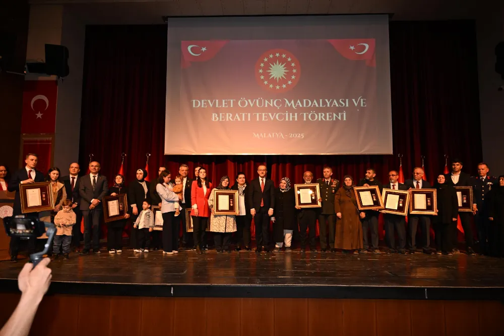 Devlet Övünç Madalyası ve Berat Tevcih Töreni