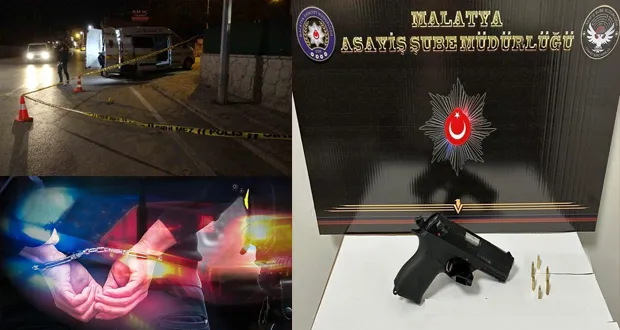 Malatya’daki Silahla Yaralama Olayın Faili Tutuklandı