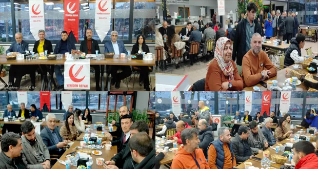 YRP Malatya İl Yönetimi Basın Mensuplarıyla İftarda Bir Araya Geldi