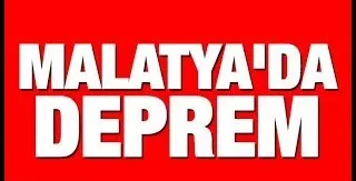 SON DAKİKA! Malatya