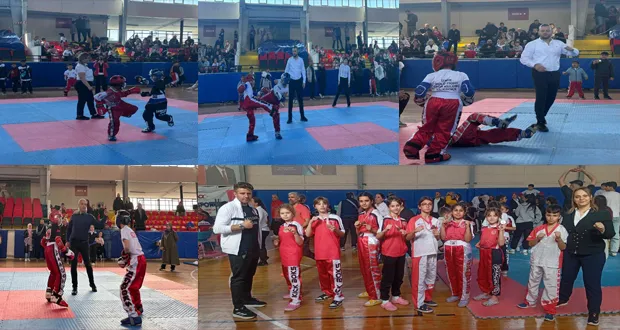 Alt Minikler Ve Minikler  Kick Boks Müsabakaları  Nefesleri Kesti