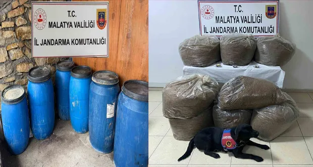Malatya’da Kaçak Alkol ve Tütün Operasyonu
