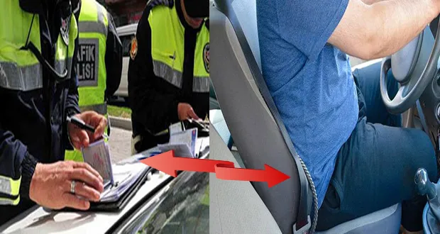 Bayram Tatilinde Emniyet Kemeri Takmayan 17 Bin 427 Sürücüye İşlem