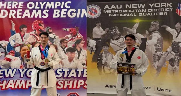 Türk Taekwondocu Mertcan Dolamacı Başarılarıyla Amerika’da Ses Getirmeye Devam Ediyor.