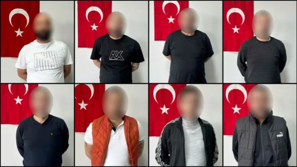 Aranan 8 Şahıs Yakalanarak Türkiye