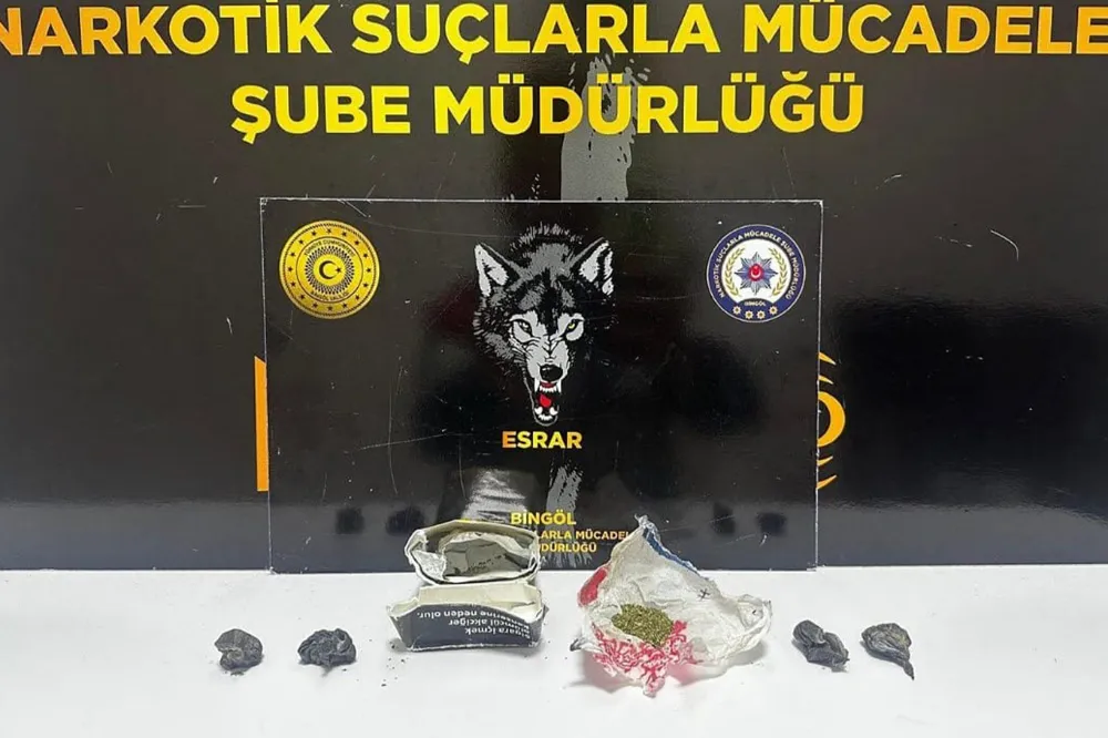 Bingöl’de Uyuşturucu Operasyonu: 2 Gözaltı