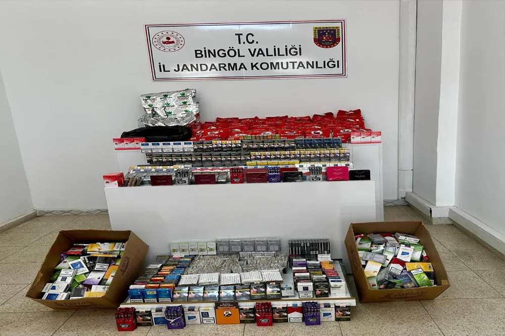 Bingöl’de Kaçakçılık Operasyonu: 1 Gözaltı