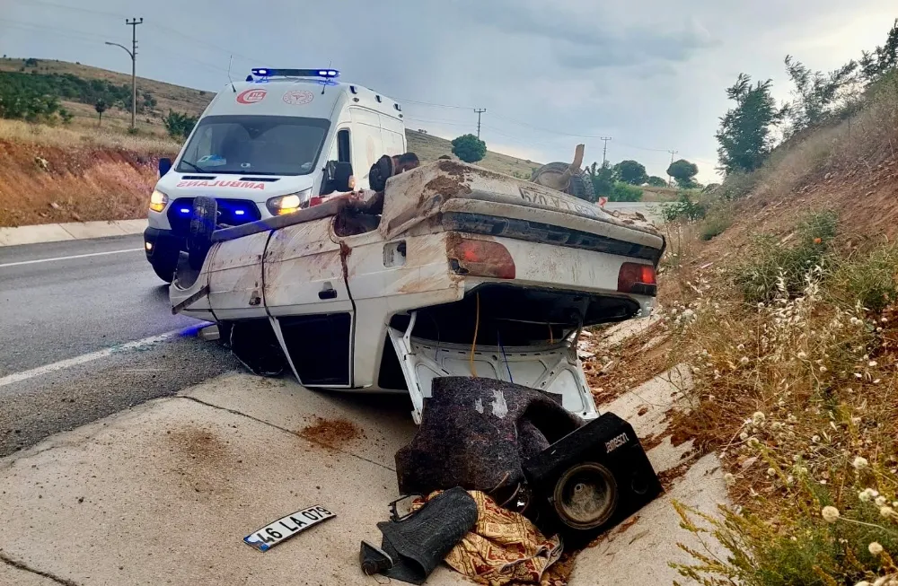 Trafik Kazasında 1 Kişi Yaralandı