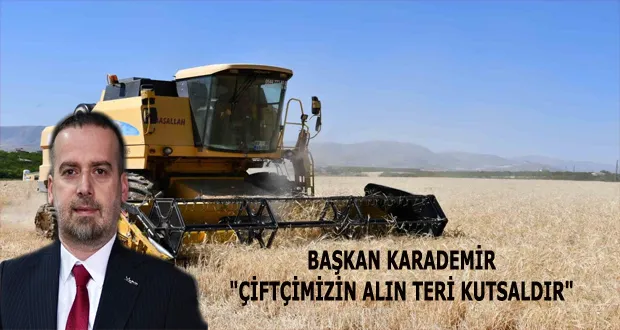 Başkan Karademir: 