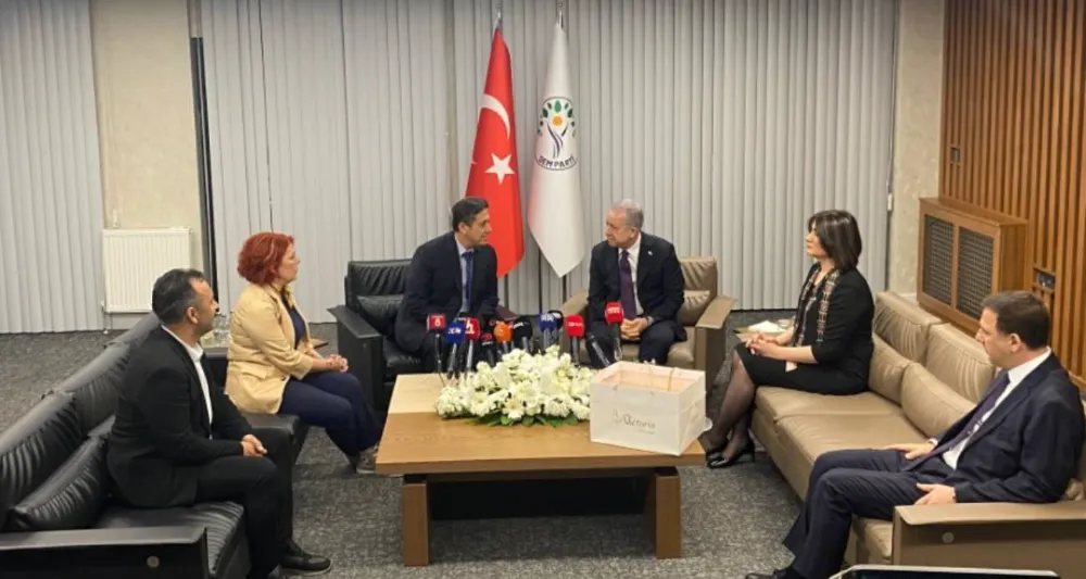 MHP, DEM Parti İle Bayramlaştı	