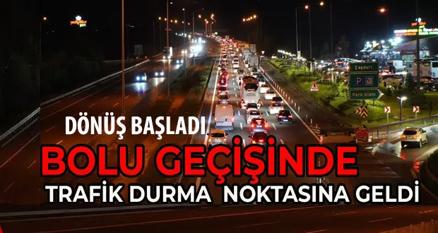 Dönüş Başladı