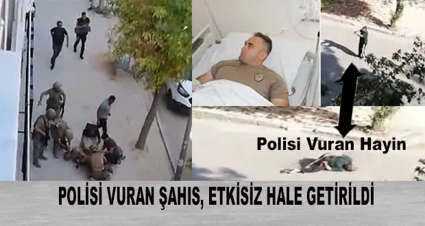 Polisi Vuran Şahıs, Etkisiz Hale Getirildi