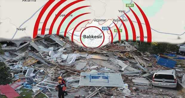 Balıkesir’deki Deprem Sonrasında 1235 Artçı Meydana Geldi
