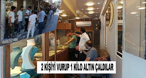 2 Kişiyi Vurup 1 Kilo Altın Çaldılar