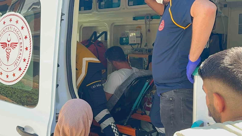 Adıyaman’da otomobil ile kamyonet çarpıştı: 2 yaralı
