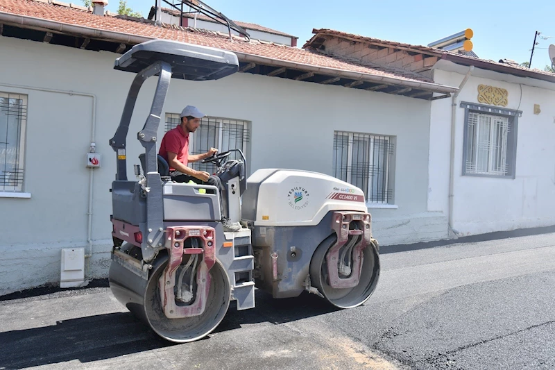 Aşağıbağlar Mahallesi’nde yol konforu artıyor
