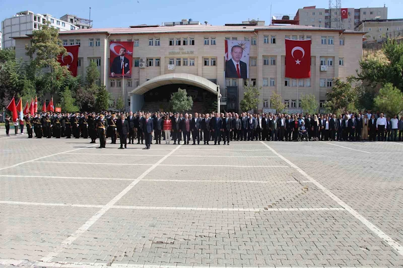 Şırnak’ta 30 Ağustos Zafer Bayramı kutlandı
