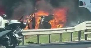 Saniyeler İçinde Küle Döndü!