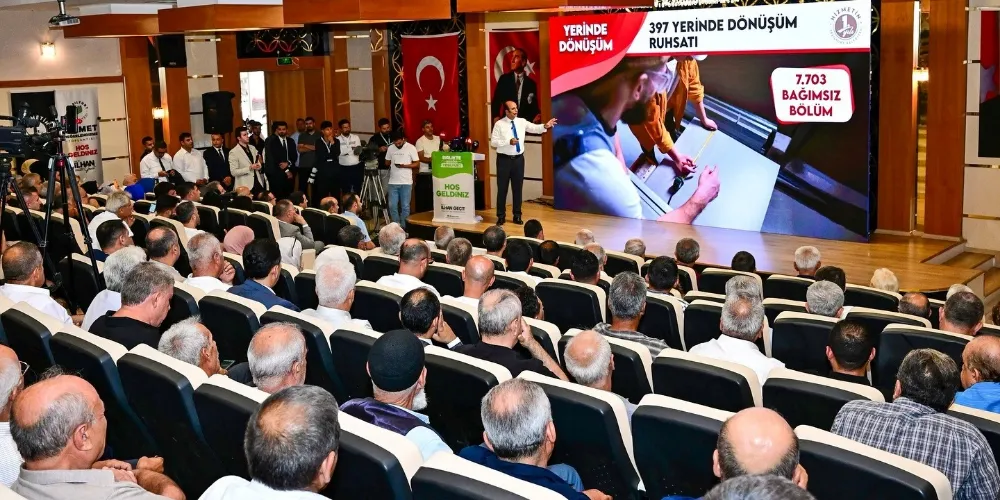 Yeşilyurt Belediyesi Hizmet Değerlendirme Toplantısı Yoğun İlgi Gördü