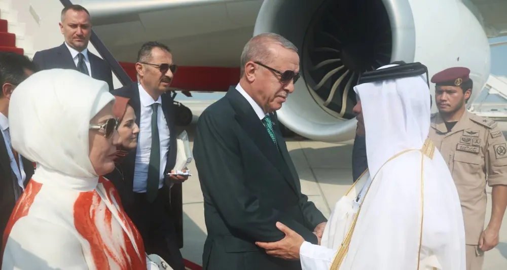 Cumhurbaşkanı Erdoğan, Katar’da