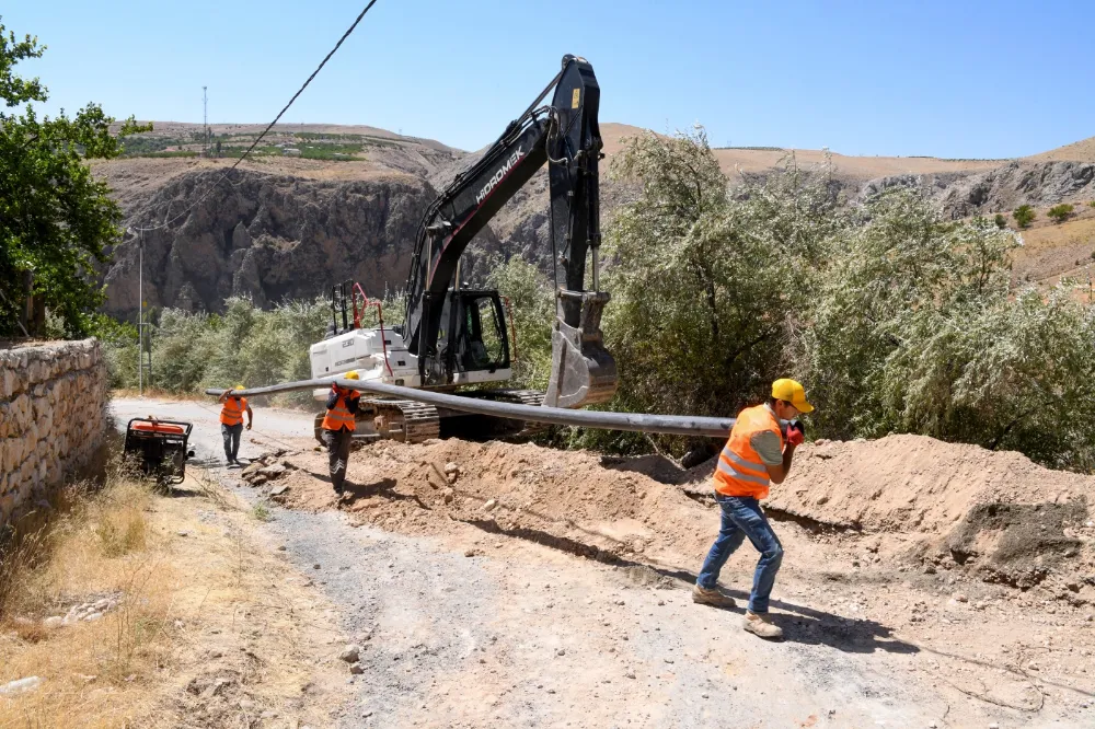 Ayvalı’ya 11 Bin 950 Metre İçme Suyu Hattı