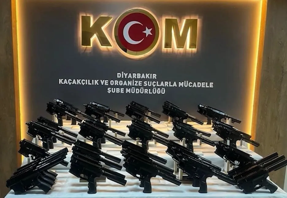 Diyarbakır’da silah kaçakçılığı operasyonu: 6 tutuklama