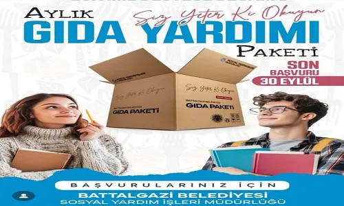 Battalgazi Belediyesi’nden Eğitime Ve Sosyal Yardımlara Tam Destek