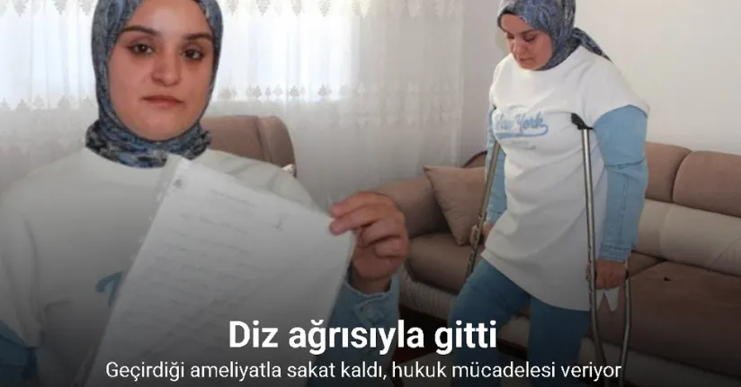 Diz Ağrısıyla Gitti! 